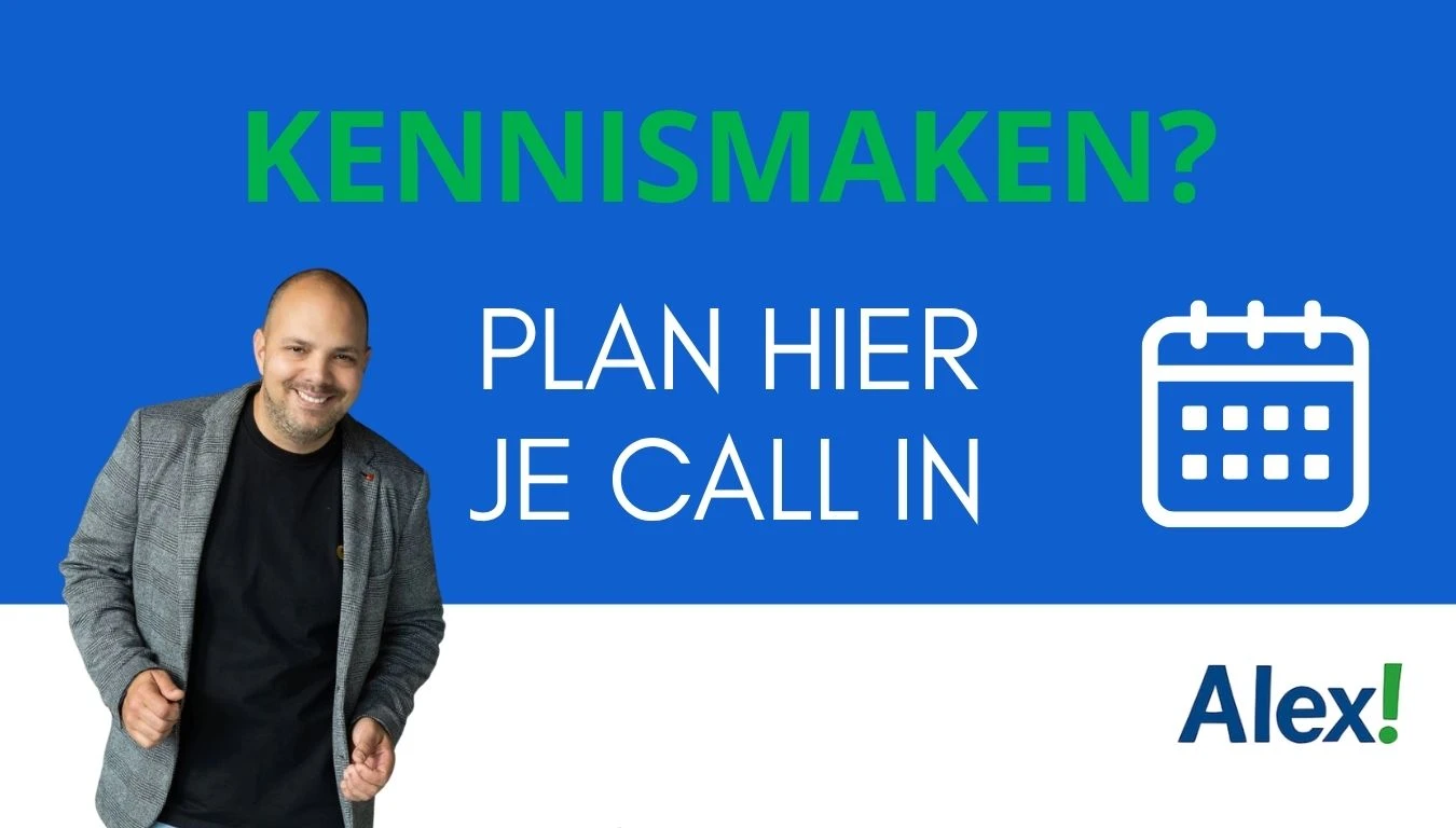 Calendly link banner optie 1
