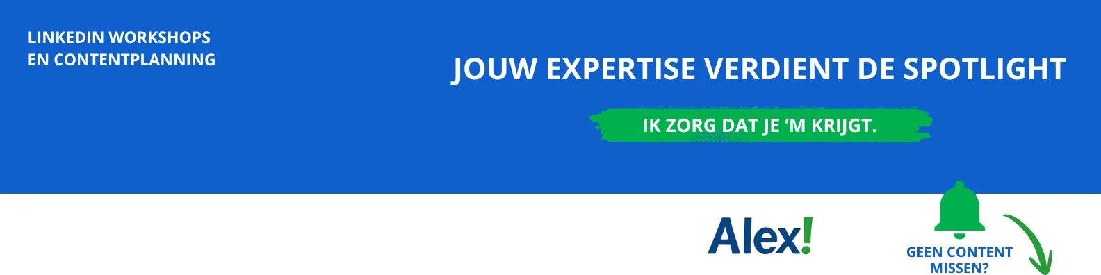 LinkedIn profielbanner optie 3