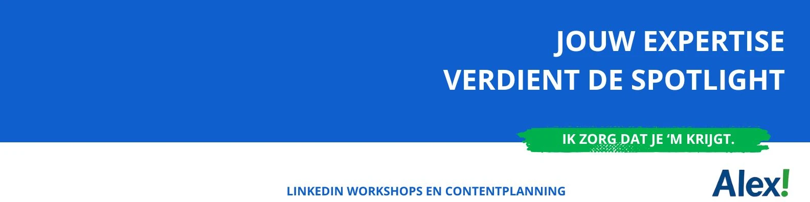 LinkedIn profielbanner optie 4